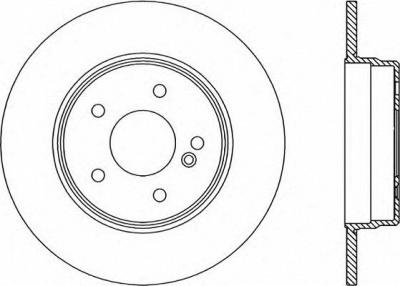 OPEN PARTS bdr131610 -  Тормозной диск
